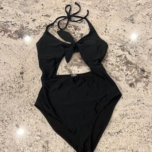 Aerie Cutout Tie One-Piece